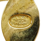 Chanel Brooch Turnlock Gold Logo Vintage — view 5