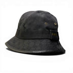 Gucci Gold Plate GG Canvas Bucket — view 2