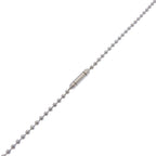 Gucci Dog Tag Ball Chain 925 Sterling Silver Necklace — view 5