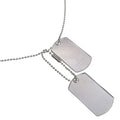 Gucci Dog Tag Ball Chain 925 Sterling Silver Necklace