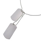 Gucci Dog Tag Ball Chain 925 Sterling Silver Necklace — view 3