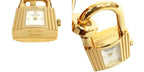 Hermes Kelly Watch Double Tour Gold Brown Leather — view 6