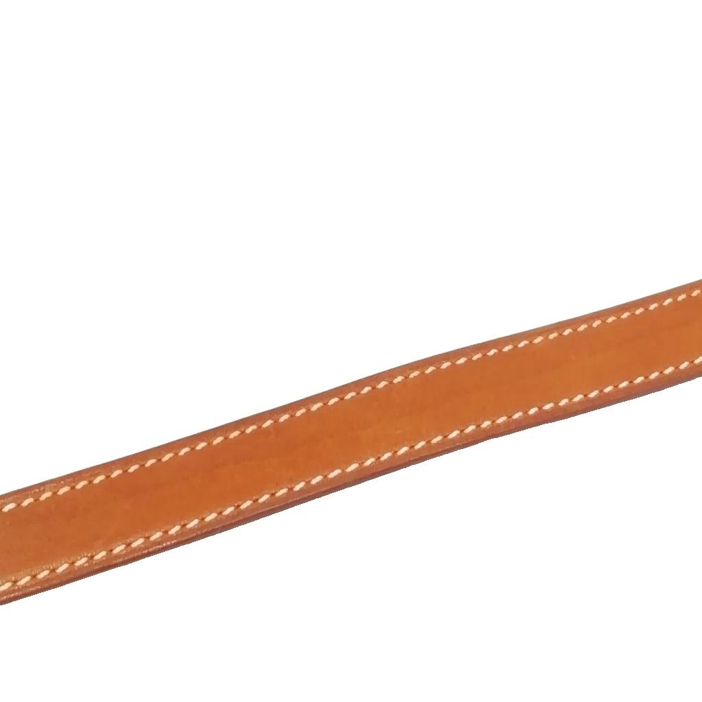 Hermes Kelly Watch Double Tour Gold Brown Leather — view 4