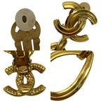 Chanel Earrings Teardrop Motif Gold — view 7
