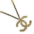Chanel Floret Motif CC Logo Necklace Gold