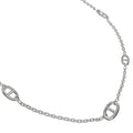 Hermes Farandole Chaine D'ancre Long 80 cm 925 Sterling Silver Necklace