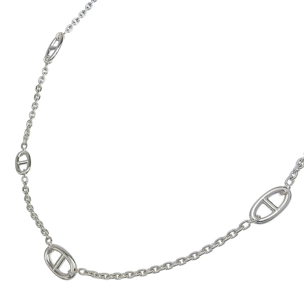 Hermes Farandole Chaine D'ancre Long 80 cm 925 Sterling Silver Necklace — view 3