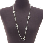 Hermes Farandole Chaine D'ancre Long 80 cm 925 Sterling Silver Necklace — view 2