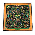 Hermes Scarf Carre 90 Pierres D'orient Et D'occident Oriental Stone and Western