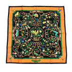 Hermes Scarf Carre 90 Pierres D'orient Et D'occident Oriental Stone and Western