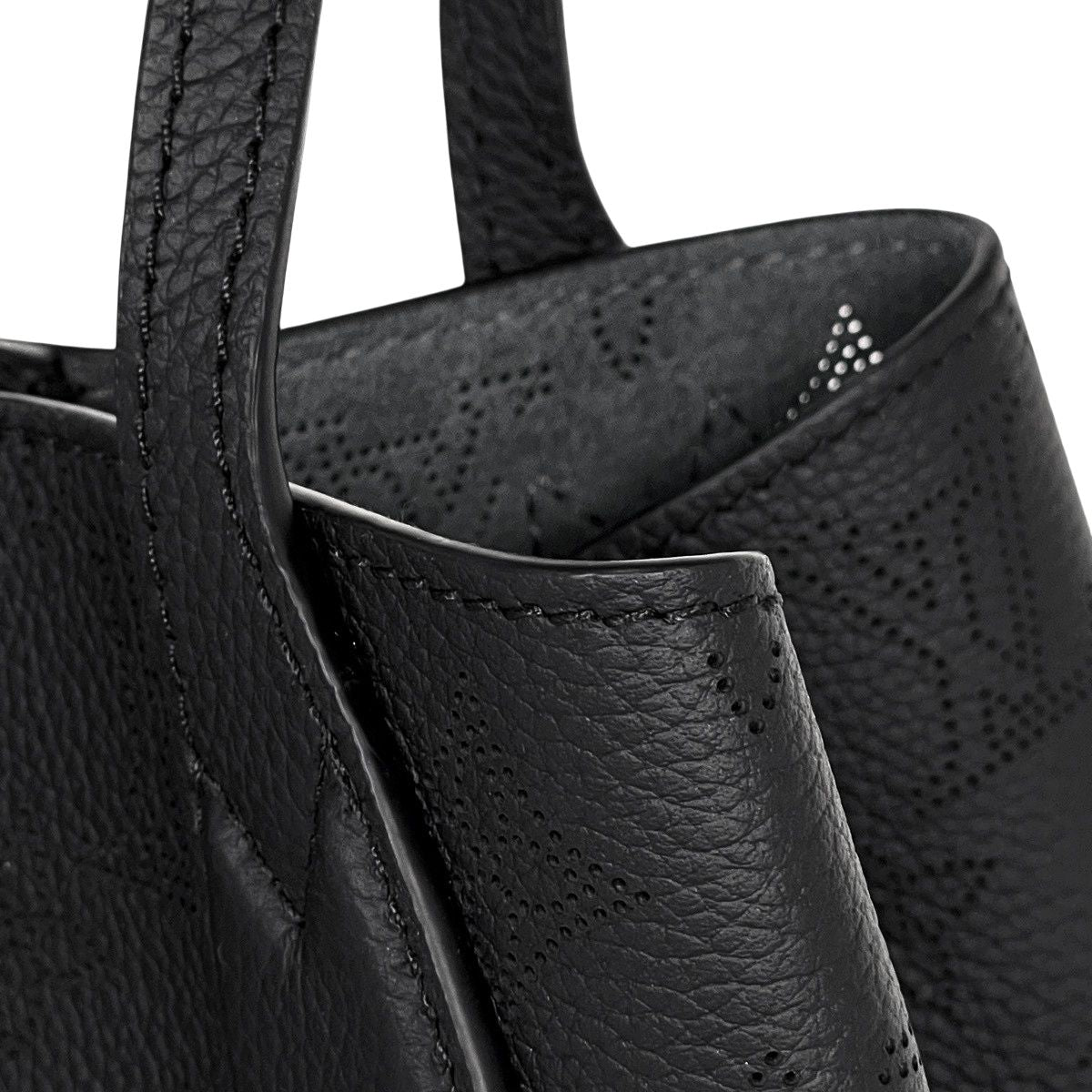 Louis Vuitton Blossom PM 2-Way Shoulder Bag Monogram Mahina Noir — view 8