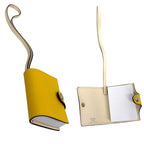 Hermes Ulysse Nano Charm Jo Nunapur Nata Yellow Verso with Sticky Notes — view 2