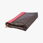 Louis Vuitton Pallas Chain Monogram Brown Poppy Petal Canvas Calf Leather — view 7
