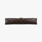 Louis Vuitton Pallas Chain Monogram Brown Poppy Petal Canvas Calf Leather — view 3