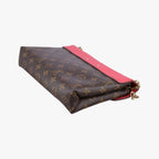 Louis Vuitton Pallas Chain Monogram Brown Poppy Petal Canvas Calf Leather — view 6
