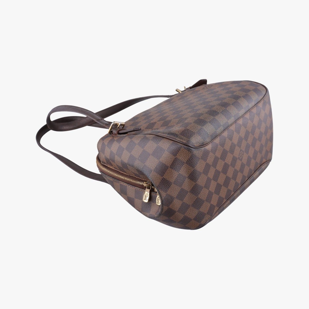 Louis Vuitton Belem MM Ebene Damier Canvas Handbag — view 7