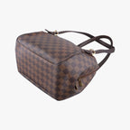 Louis Vuitton Belem MM Ebene Damier Canvas Handbag — view 4