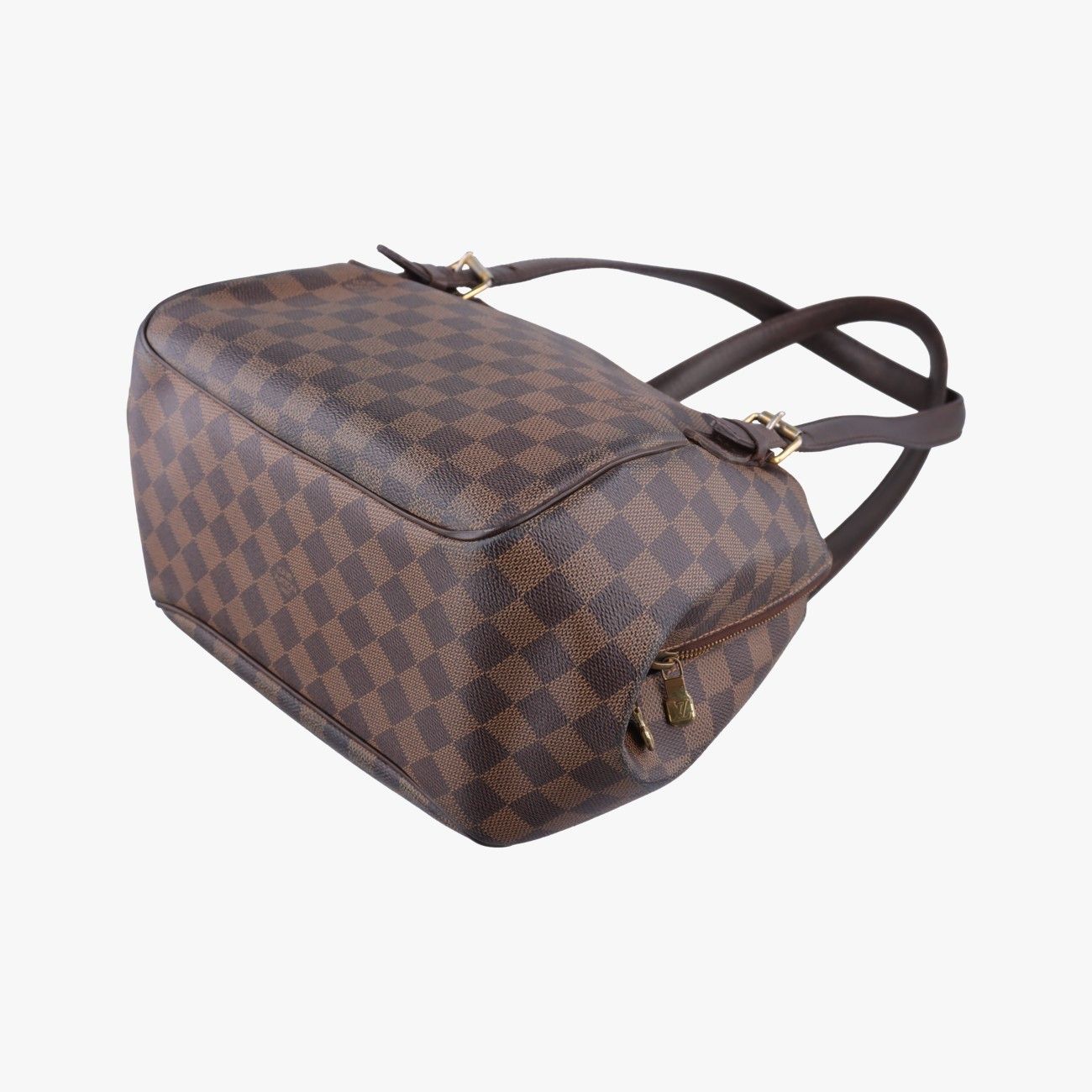 Louis Vuitton Belem MM Ebene Damier Canvas Handbag — view 4
