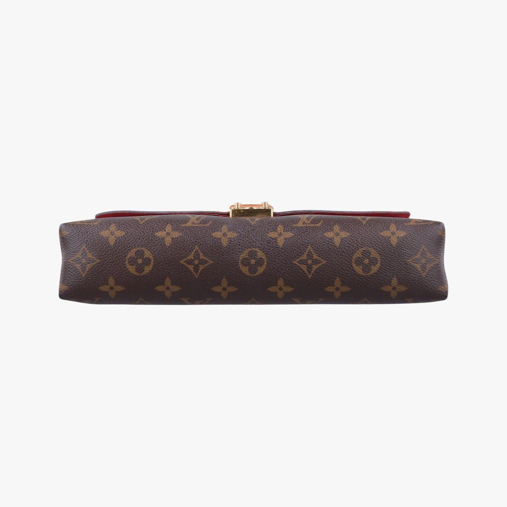 Louis Vuitton Pallas Chain Monogram Brown Cerise Canvas Calf Leather Handbag — view 3