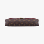 Louis Vuitton Pallas Chain Monogram Brown Cerise Canvas Calf Leather Handbag — view 3