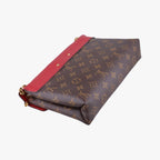 Louis Vuitton Pallas Chain Monogram Brown Cerise Canvas Calf Leather Handbag — view 7