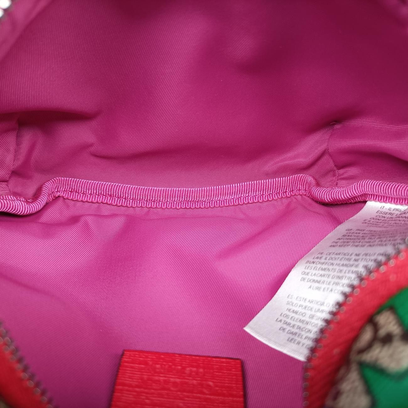 Gucci Kids Line Children Star Beige Multi Canvas Handbag — view 9