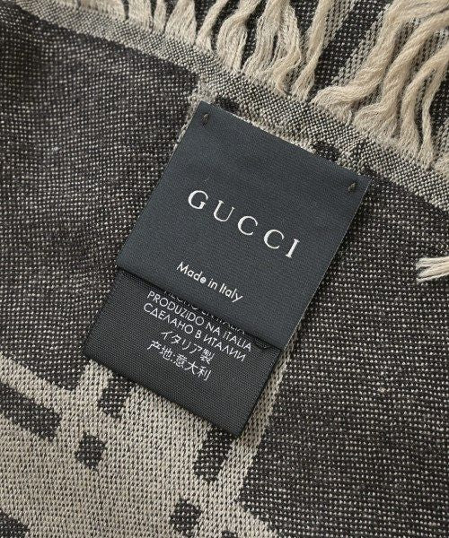 Gucci Shawl Scarf Brown — view 3