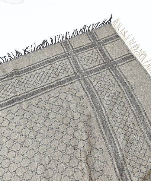 Gucci Shawl Scarf Brown — view 2