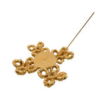 Chanel Cross Motif Pearl Vintage Brooch — view 4