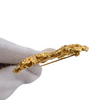 Chanel Cross Motif Pearl Vintage Brooch — view 6