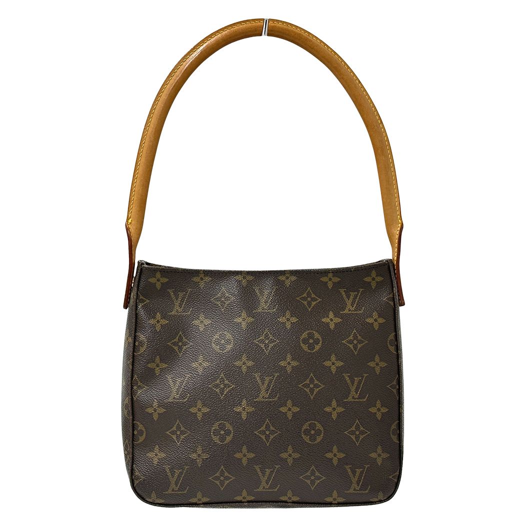 Louis Vuitton Monogram Shoulder Bag Looping MM Brown — view 2