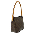 Louis Vuitton Monogram Shoulder Bag Looping MM Brown — view 4