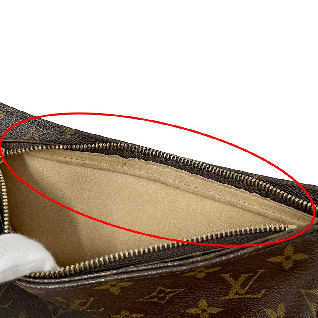 Louis Vuitton Monogram Shoulder Bag Looping MM Brown — view 7