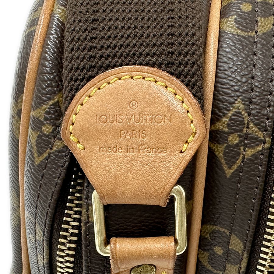 Louis Vuitton Monogram Shoulder Bag Reporter PM Brown — view 6
