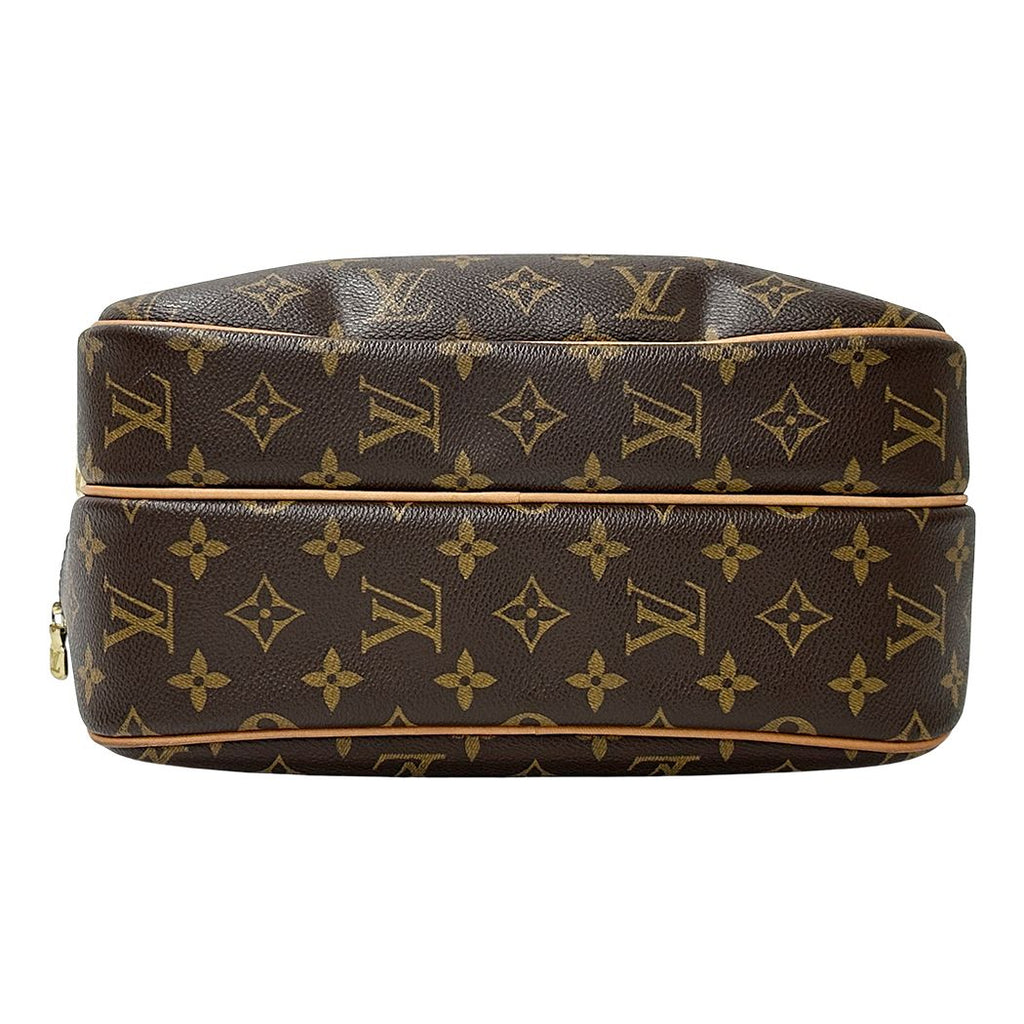 Louis Vuitton Monogram Shoulder Bag Reporter PM Brown — view 3