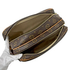 Louis Vuitton Monogram Shoulder Bag Reporter PM Brown — view 5