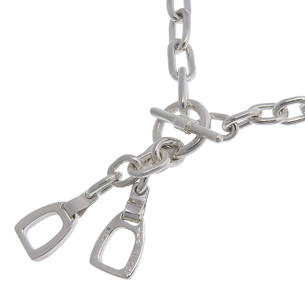 Gucci Horsebit 925 Sterling Silver Necklace — view 3
