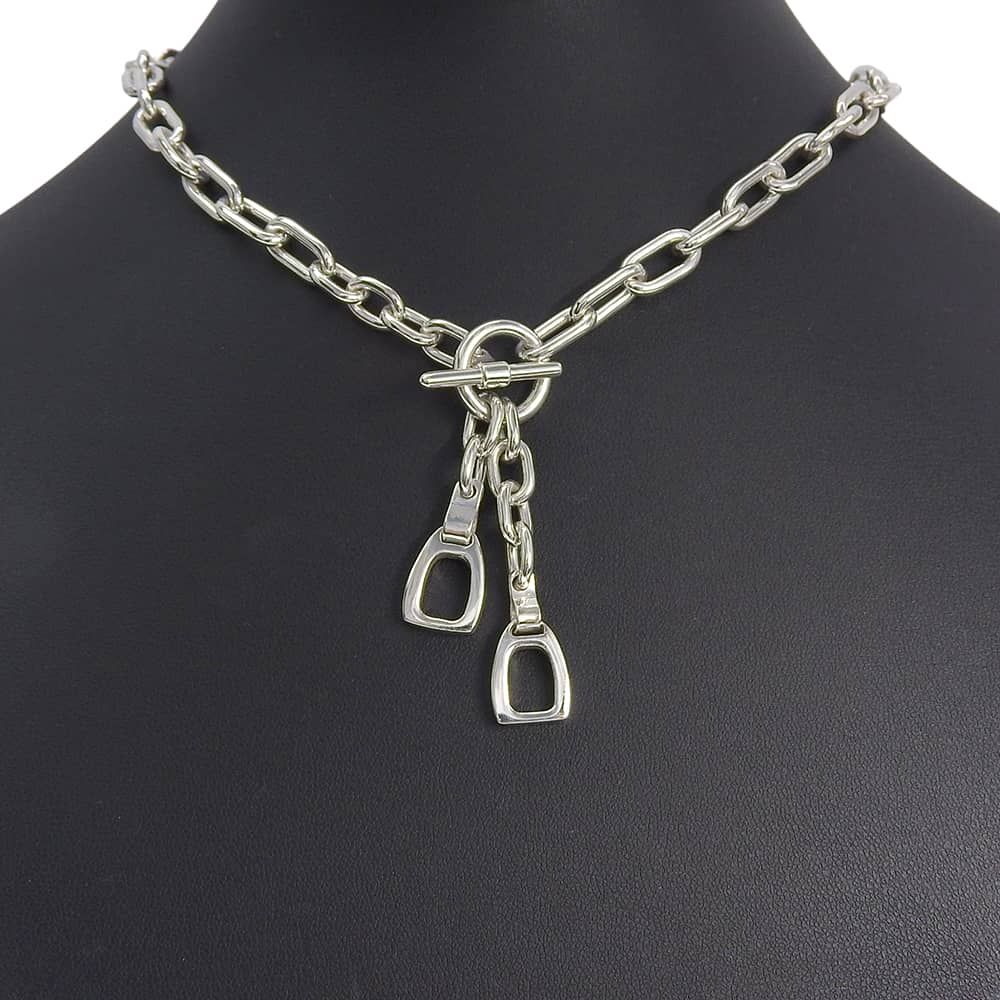 Gucci Horsebit 925 Sterling Silver Necklace — view 2