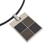 Louis Vuitton Plate 925 Sterling Silver Necklace