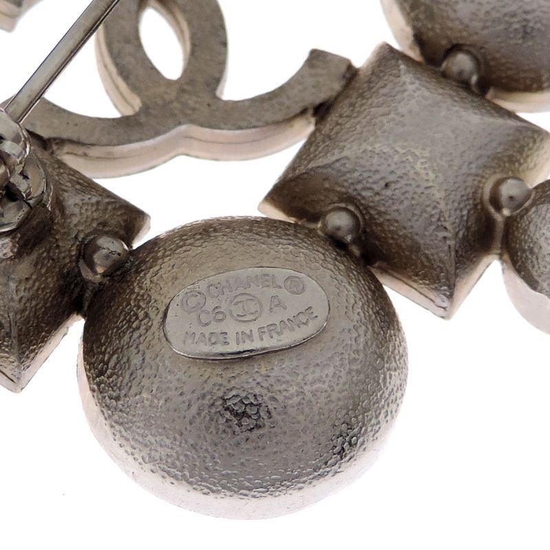 Chanel Brooch Silver — view 5