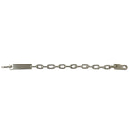 Gucci Vintage ID Plate Chain Bracelet Logo 925 Sterling Silver Bangle — view 6