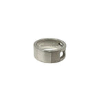 Gucci Logo Motif 925 Sterling Silver Ring — view 5