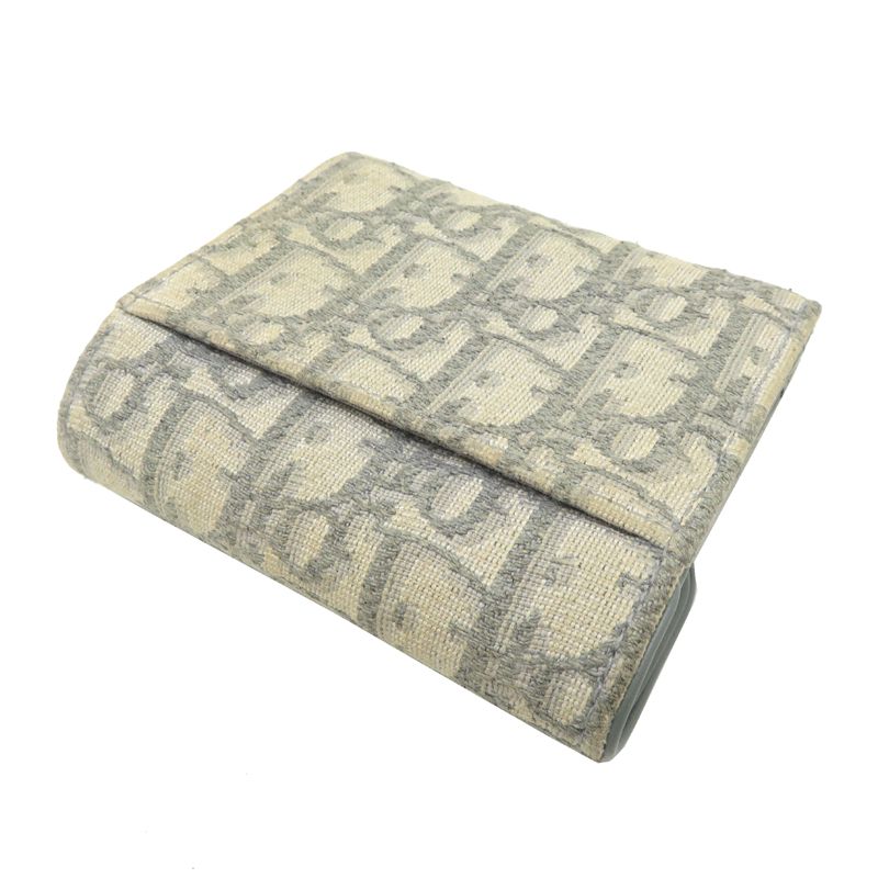 Dior Trifold Wallet White — view 4