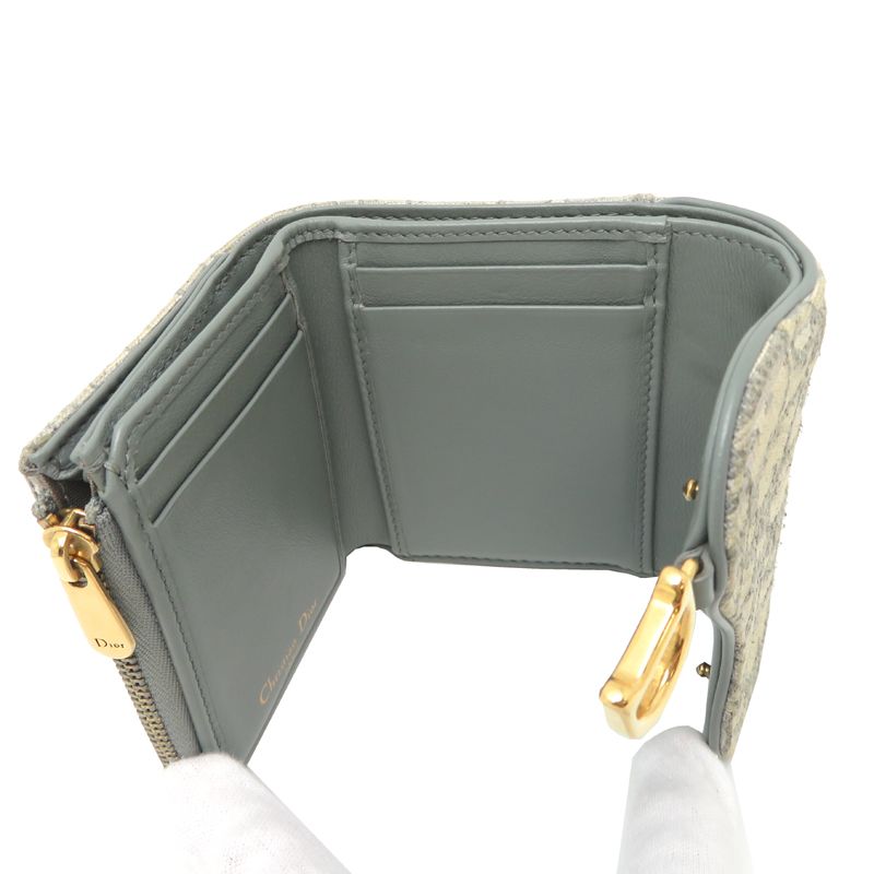 Dior Trifold Wallet White — view 5
