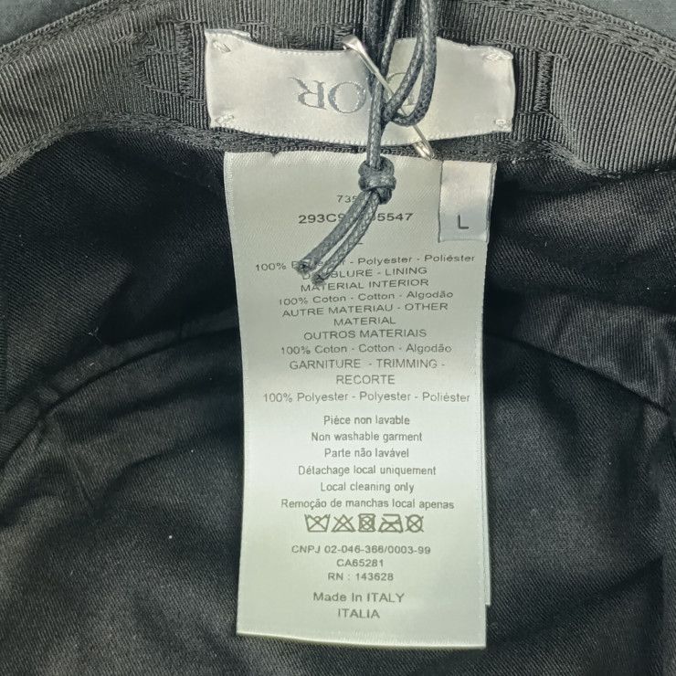 Dior Hat and Parley Bucket Hat Blue Polyester Forge O-chien's Collaboration — view 7