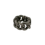 Gucci Interlocking Twist Chain Ring 925 Sterling Silver — view 5