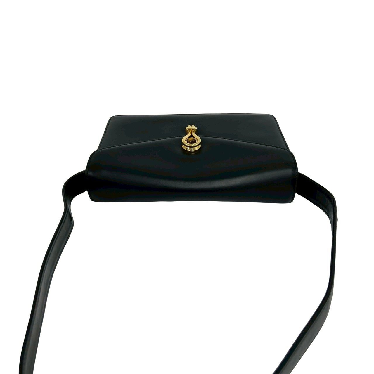 Gucci Tiger Eye Calf Leather Shoulder Bag Black — view 4