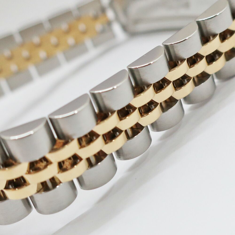 Rolex Ten Polished Datejust No White Shell Rome SS YG Watch Automatic Winding — view 8
