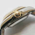 Rolex Ten Polished Datejust No White Shell Rome SS YG Watch Automatic Winding — view 3
