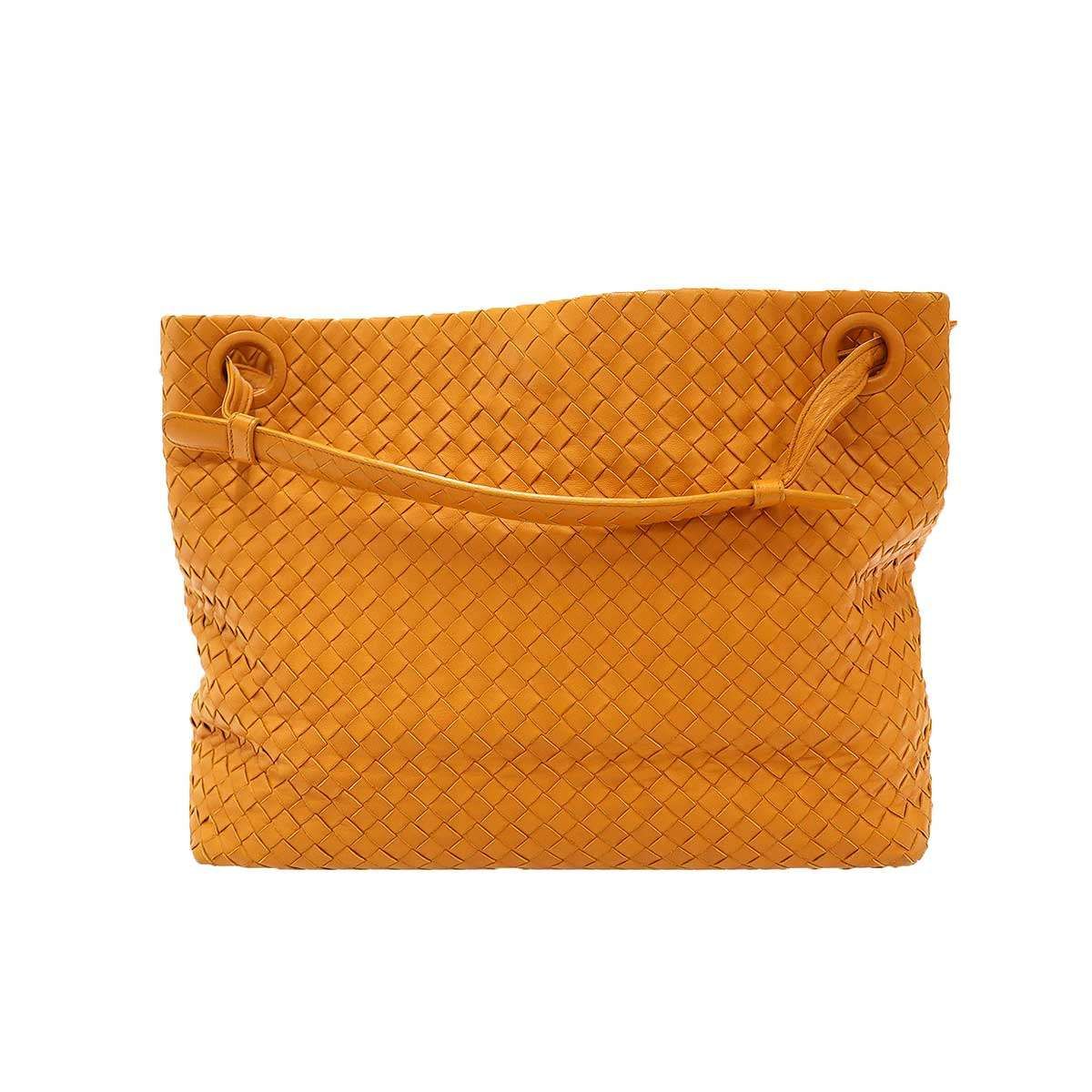 Bottega Veneta Intrecciato Garda Bag Orange — view 2